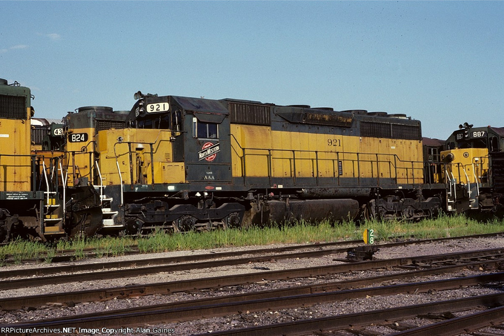 AT&SF C40-8W 921